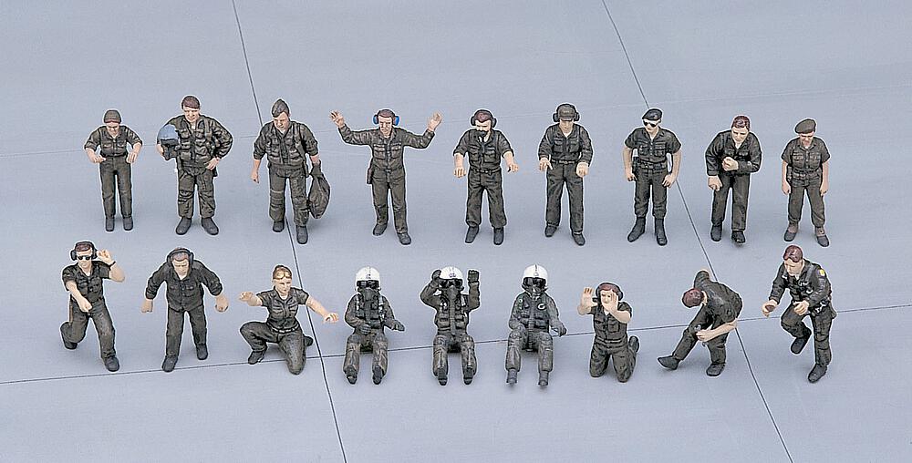 HASEGAWA 36005 X48-5  1/48 Armée américaine moderne, pilotes et équipage 