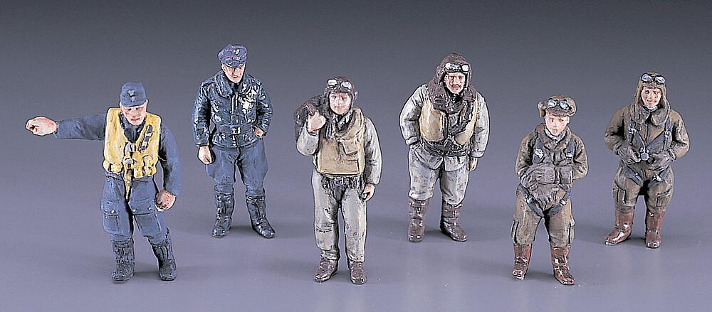 HASEGAWA 36007 X48-7  Figurines de pilotes 1/48 WWII 