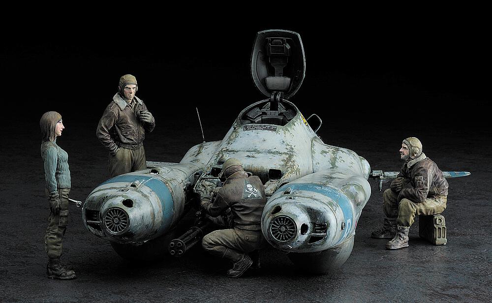 HASEGAWA MK02  1/20 Ma.K. Set de figurines A 