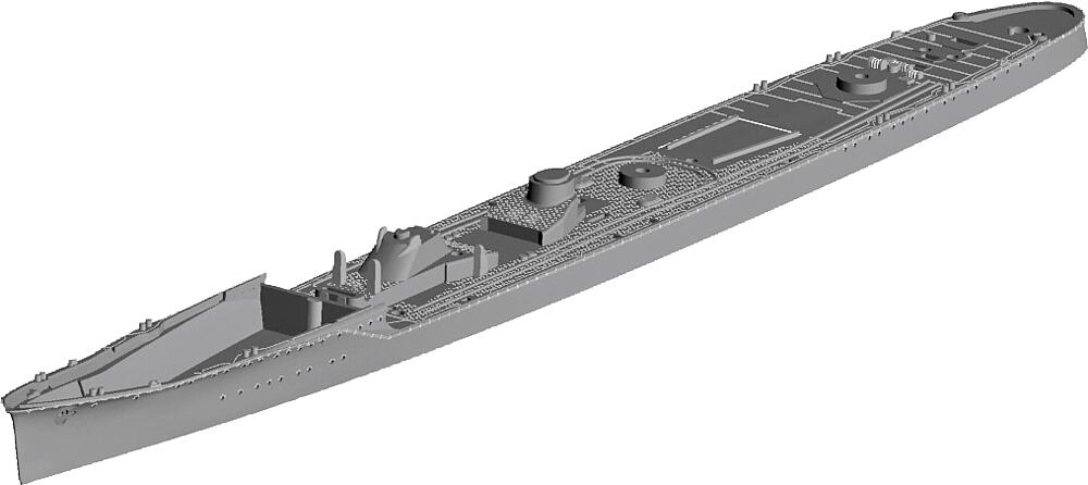 HASEGAWA 462  1/700 IJN Hayanami, ligne d'eau 