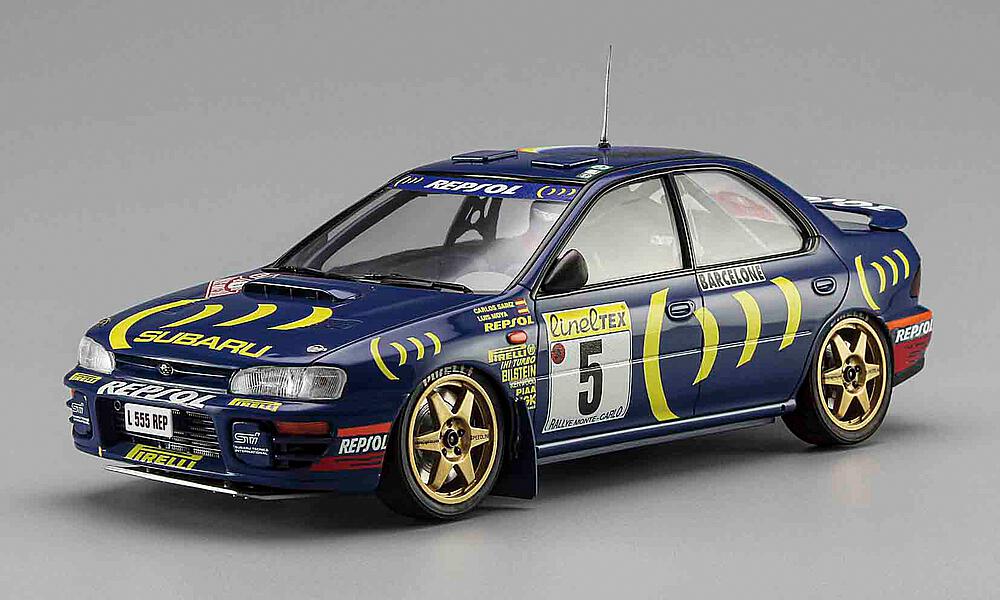 HASEGAWA CH51  1/24 Subaru Impreza 1995 Monte Carlo Rally, Super Detail 