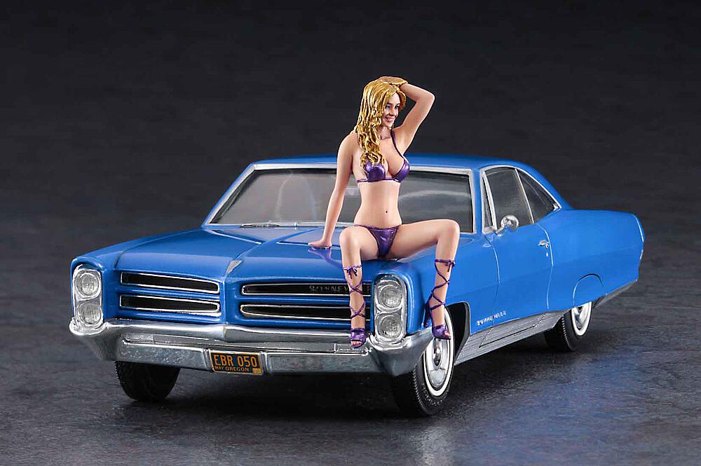 HASEGAWA SP424  1/24 1966 American Coupe P avec figure féminine 