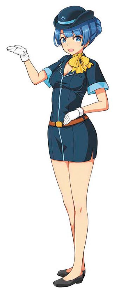 HASEGAWA SP465  1/12 EGG Girls Collection Nr. 12, Sara Mayuki avec Airliner 