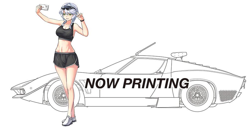 HASEGAWA SP556  1/24 Wild Egg Girls Lamborghini JOTA SVR, Sasha Ilyushina 