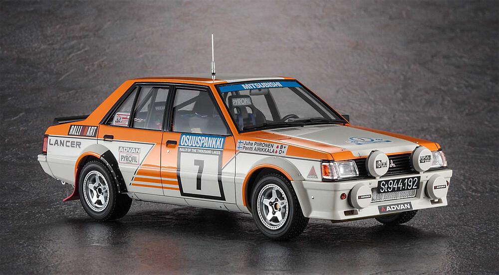 HASEGAWA SP585  1/24 Mitusibishi Lancer EX2000 Turbo, 1982 1000 Lakes Rally 