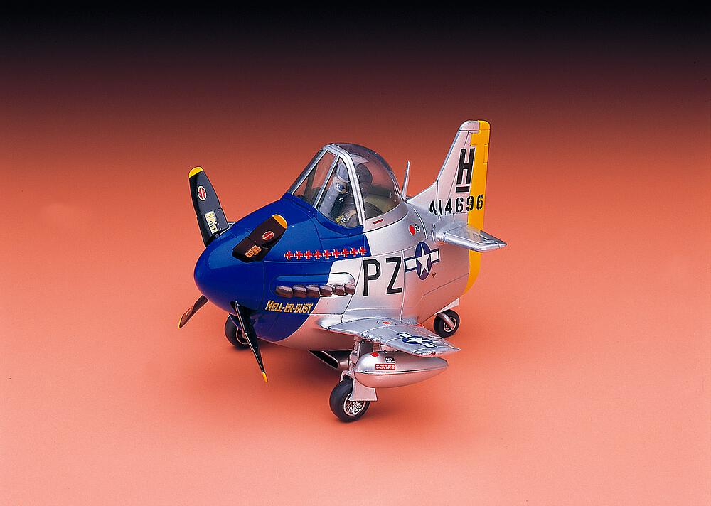 HASEGAWA TH7  EGG PLANE P-51 Mustang 