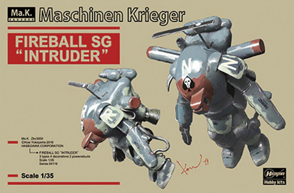 HASEGAWA 64116  1/35 Fireball SG Intruder, 2 kits 