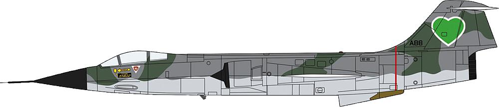 HASEGAWA 64768  1/72 Area 88 F104 Starfigher GG, Seilane Balnock 