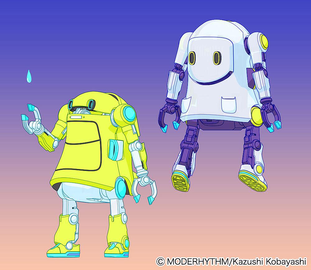 HASEGAWA 64797  1/35 MechatroWeGo n° 19, Ghost See trough &amp; Ponch, 2 kits 