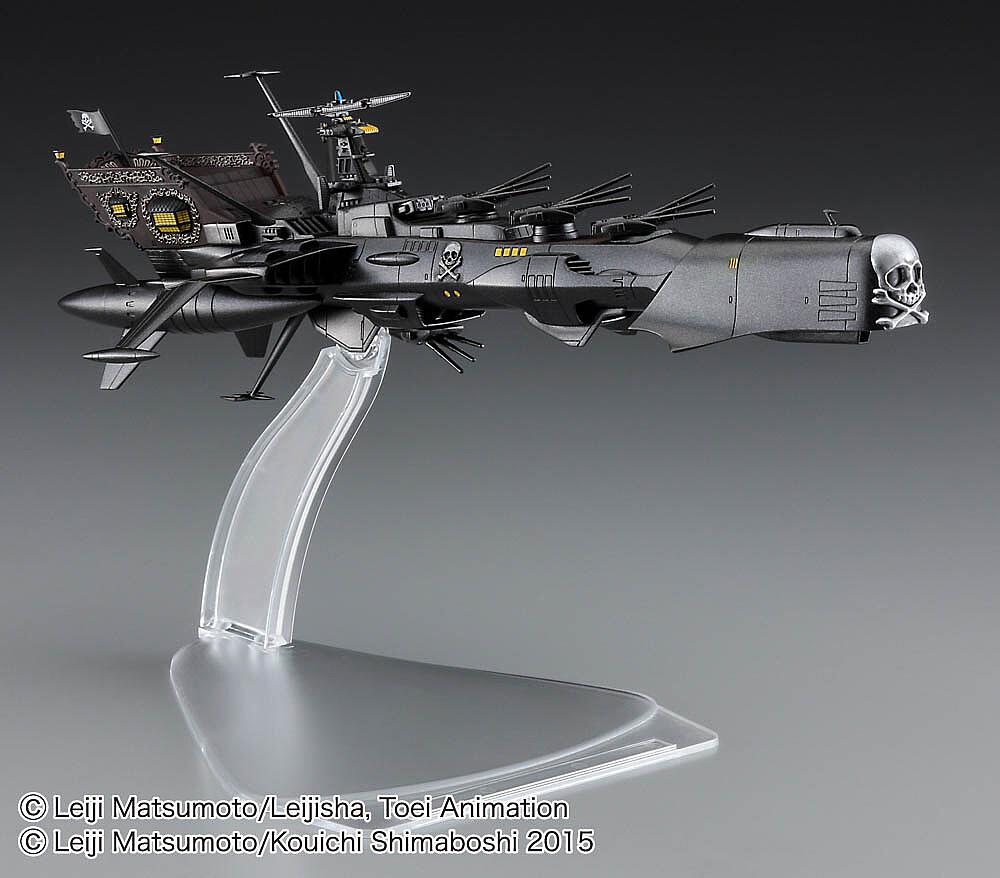 HASEGAWA 64799  1/2500 Space Pirate Battleship ARCADIA, 3ème version, Capitan Harlock Space Pirate Dim. Voyage 