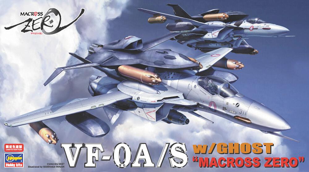 HASEGAWA 65777  1/72 VF-0A/S avec Ghost Macross Zero 