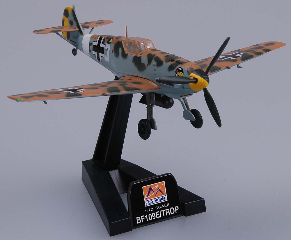 EASY MODEL 37279  1/72 Me Bf 109 E4/TROP 1/JG27Marseille 