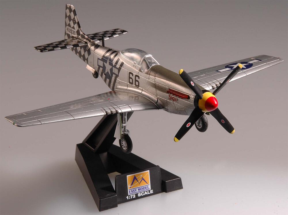 EASY MODEL 37295  1/72 P-51D 6 ACA 1ACG Inde, 1945 