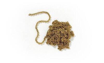 Chaîne 1mm  par 1 metre Occre 17024