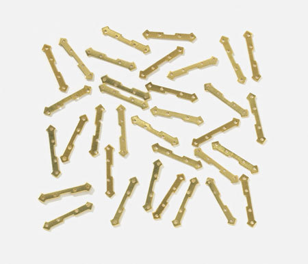 [Occre 17037  ] Charnières plates 2,5x15mm  par 20 Occre 17037