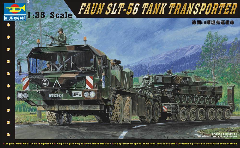 TRUMPETER 203  1/35 FAUN SLT-56 Transporteur de chars 