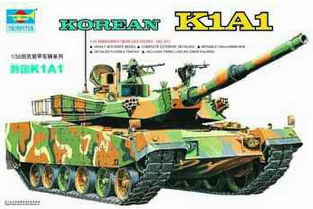 TRUMPETER 331  1/35 Char de combat K 1 A 1 