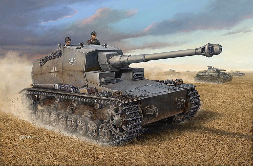 TRUMPETER 348  1/35 Deutscher Pz.Sfl.IVa Dicker Max 