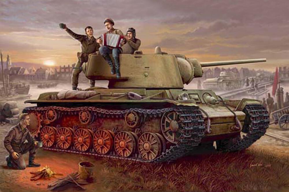 TRUMPETER 360  1/35 KV-1, 1942 L 