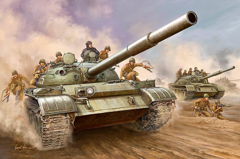 TRUMPETER 376  1/35 T-62 Main Battle Tank Mod1962 