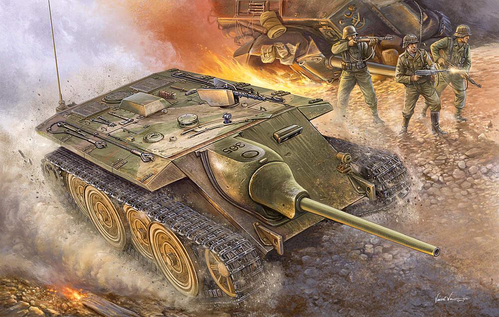 TRUMPETER 385  1/35 char allemand E-10 