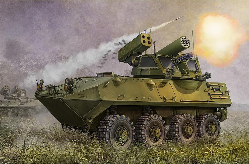 TRUMPETER 393  1/35 USMC LAV-AD Light Armored 