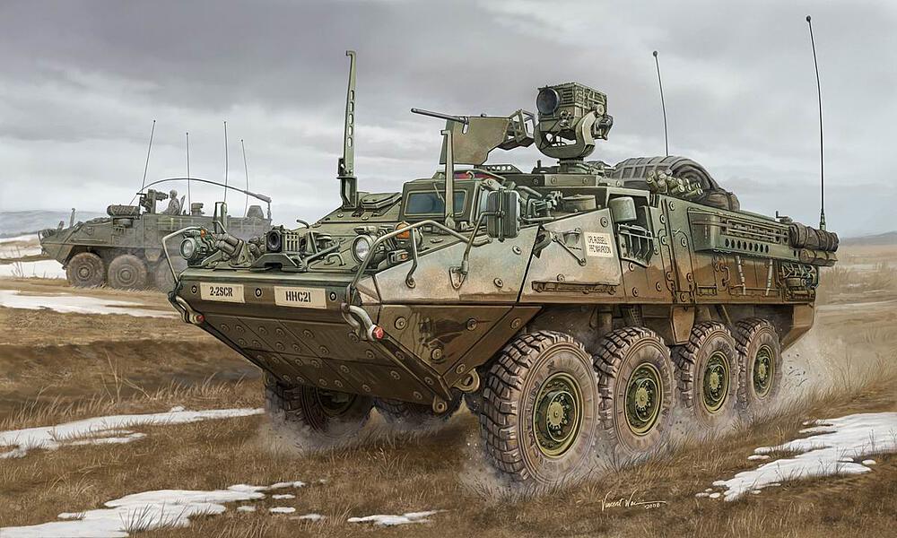TRUMPETER 395  1/35 M1127 Véhicule de reconnaissance Stryker (RV) 