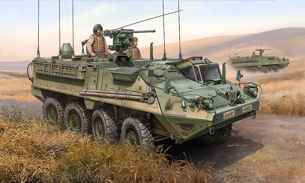 TRUMPETER 397  1/35 M1130 Véhicule de commandement Stryker 