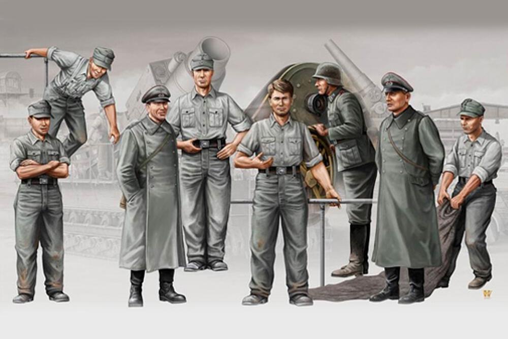 TRUMPETER 409  1/35 Équipement d'artillerie allemande pour mortier Karl 