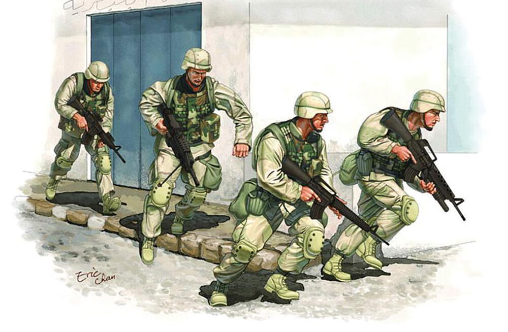 TRUMPETER 418  1/35 Armée américaine moderne, en Irak 
