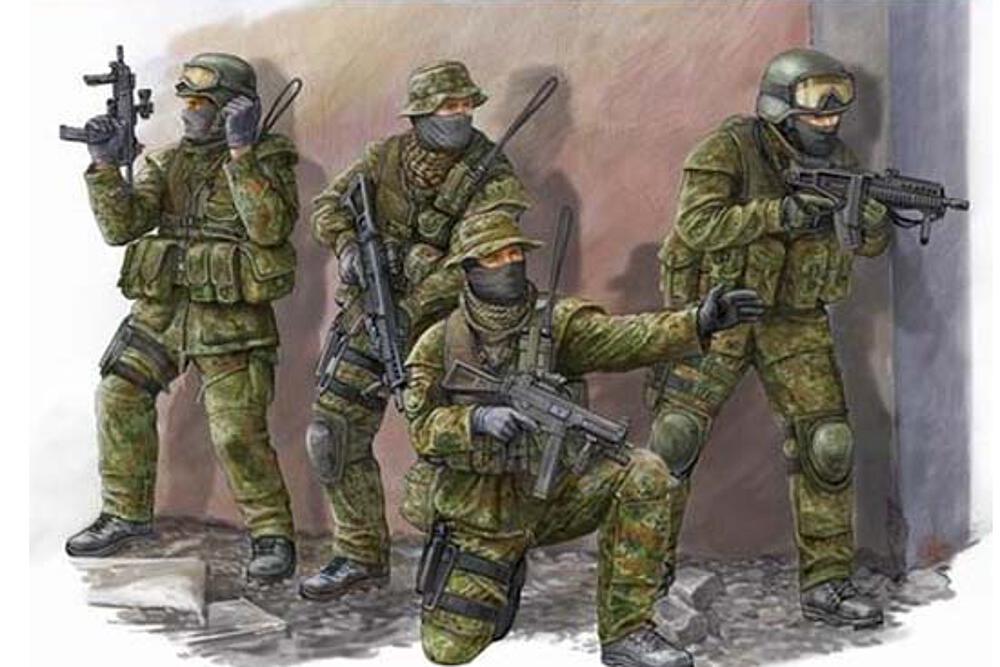 TRUMPETER 422  1/35 Soldats modernes allemands du KSK 