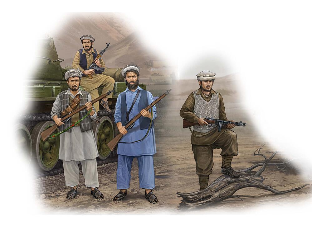 [TRUMPETER 436  ] TRUMPETER 436  1/35 Rebelles afghans 