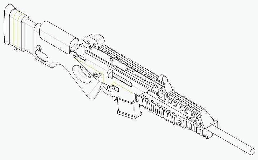 TRUMPETER 520  1/35 Small Arms : SL8 2 I 