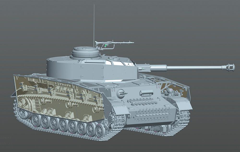 TRUMPETER 921  1/16 Pzkpfw IV version J 