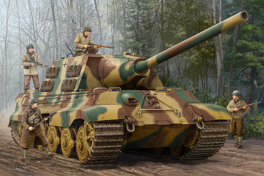 TRUMPETER 923  1/16 Sd.KFZ 186, tigre de chasse 