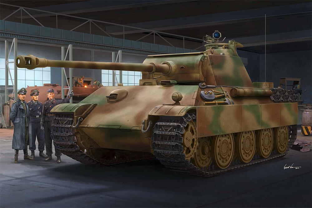 TRUMPETER 929  1/16 Panther G, version tardive 