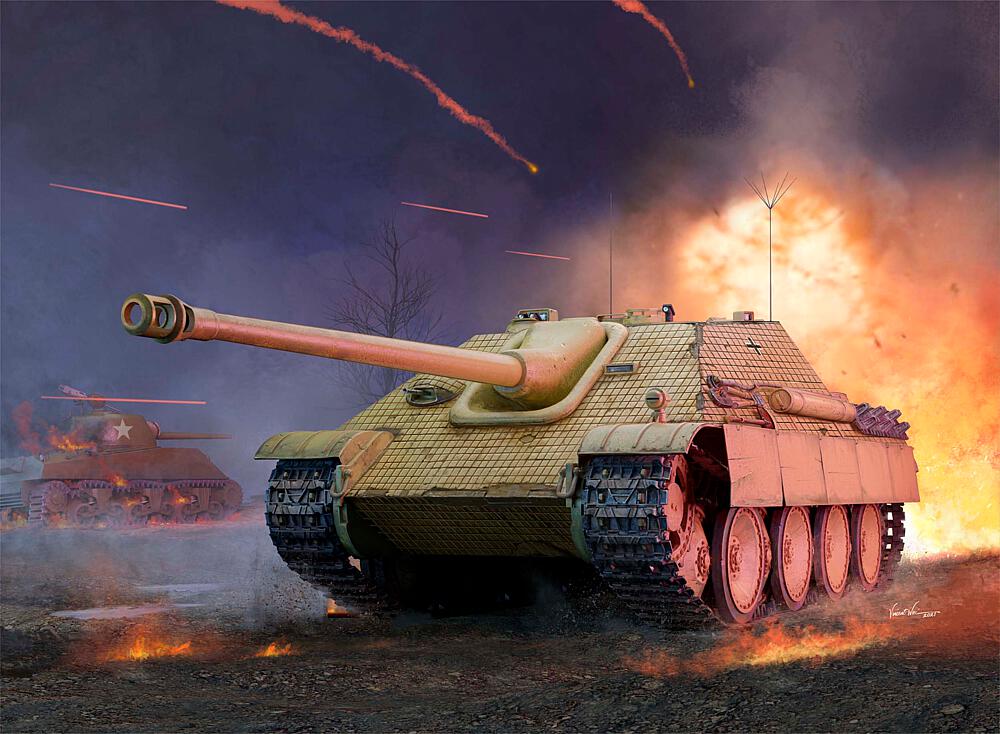 TRUMPETER 934  1/16 Sd. Kfz 173, Jagdpanther, précoce 