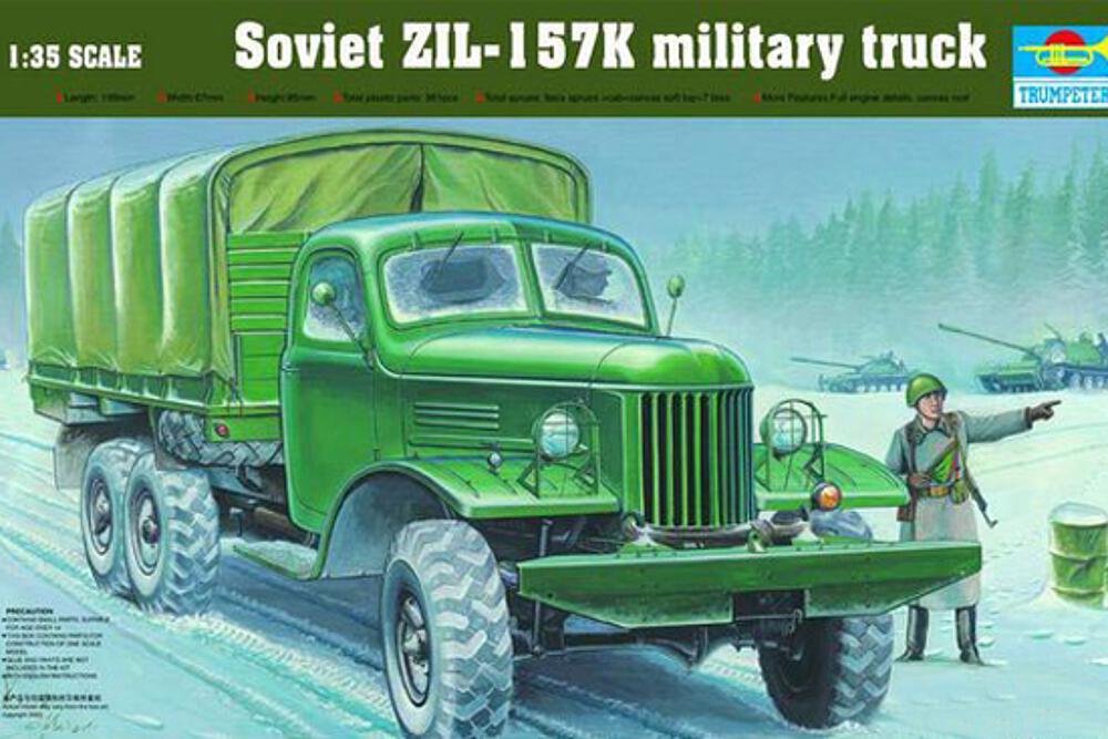 TRUMPETER 1003  1/35 ZIL-157K militaire 