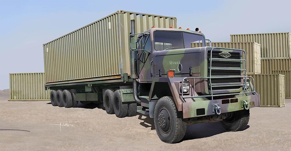 TRUMPETER 1015  1/35 Camion M915 