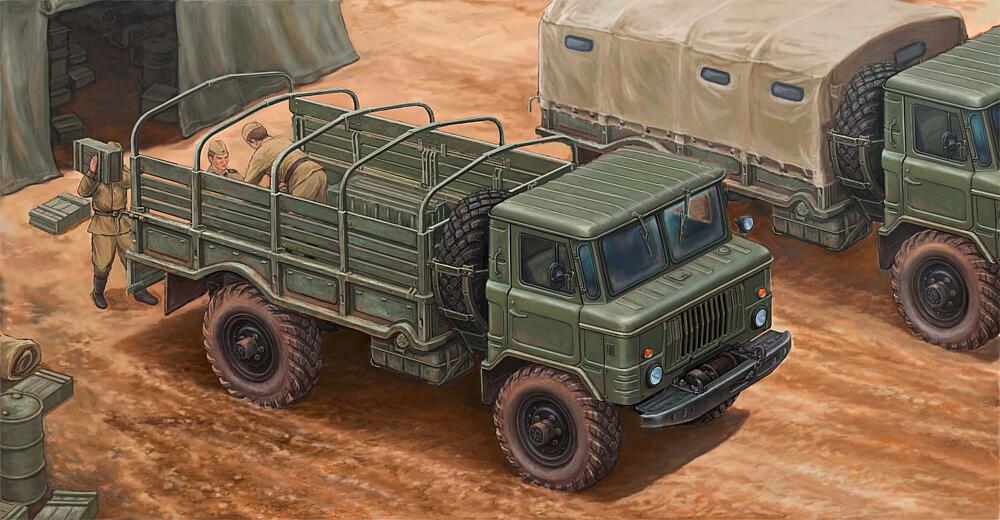 TRUMPETER 1016  1/35 GAZ 66 