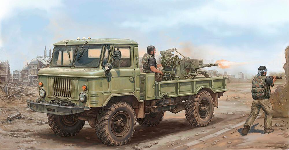TRUMPETER 1017  1/35 GAZ 66 II 