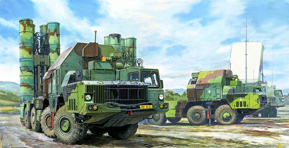 TRUMPETER 1038  1/35 48N6E sur 5P85S Tel-S-300PMU SA10 Grumble 