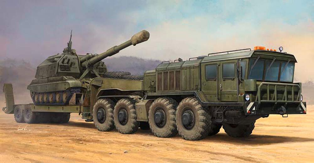 TRUMPETER 1039  1/35 KZKT 7428 Transporteur avecKZKT 9101 Remorque 