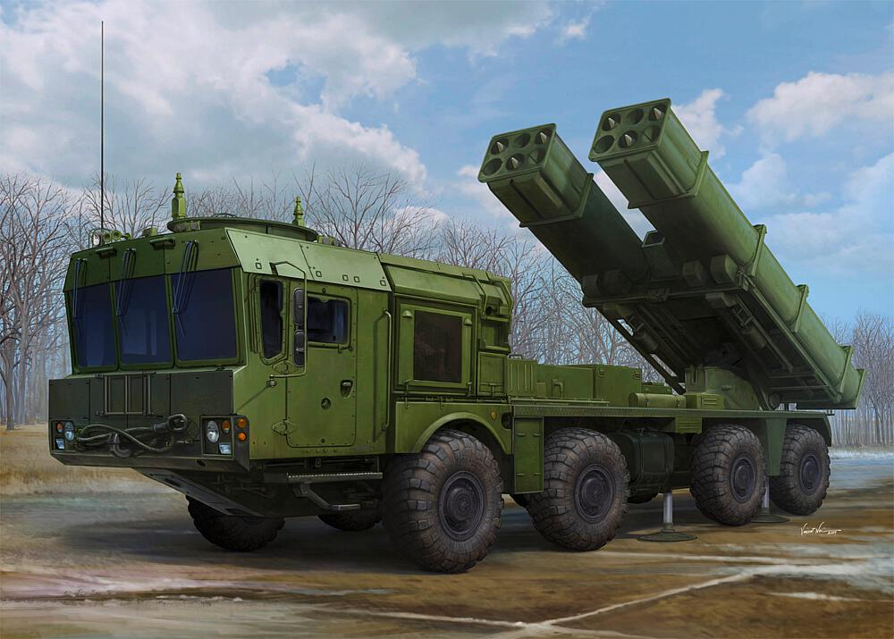 TRUMPETER 1068  1/35 9A53 Uragan-1M MLRS, Tornado-S 