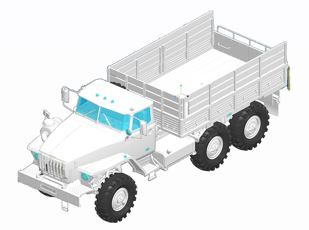 TRUMPETER 1072  1/35 Ural 4320 