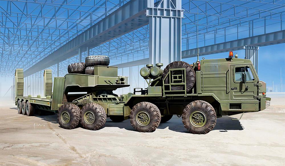 TRUMPETER 1086  1/35 BAZ-6403 avec ChMZAP-9990-071 
