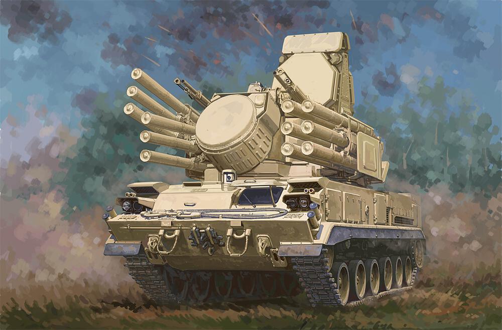 TRUMPETER 1093  1/35 ZRPK DB 96K 6 Pantsir S1 