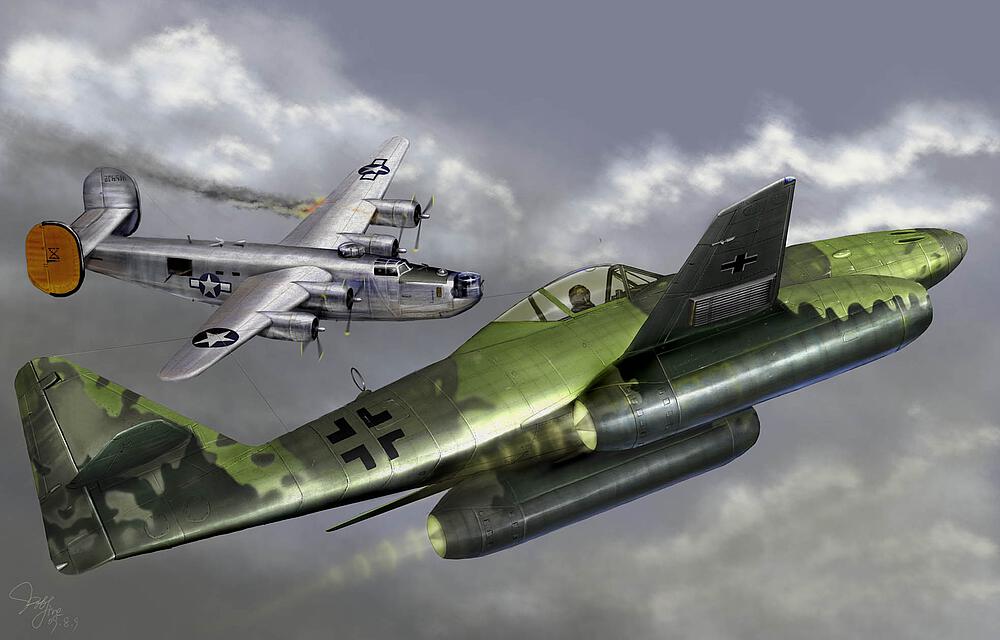 TRUMPETER 1319  1/144 Me 262 A-1 