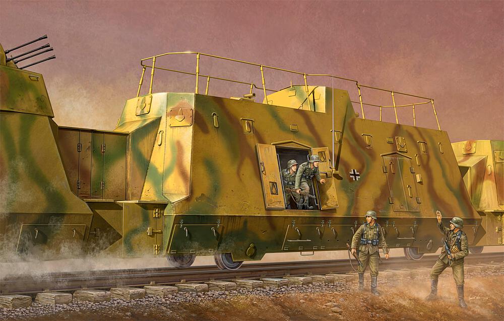 TRUMPETER 1510  1/35 Chariot de commandement pour BP42 