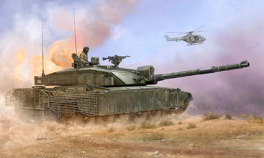 TRUMPETER 1522  1/35 British Challenger 2 